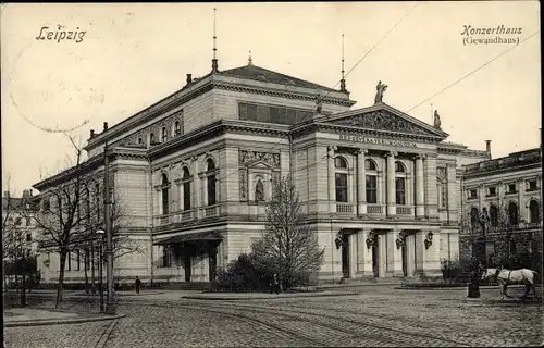 Ak Leipzig in Sachsen, Konzerthaus, Gewandhaus