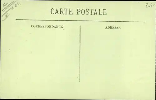 Ak Paris V., Inondations 1910, Sauvetage Place Maubert