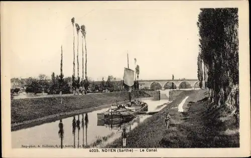 Ak Noyen sur Sarthe, Le Canal