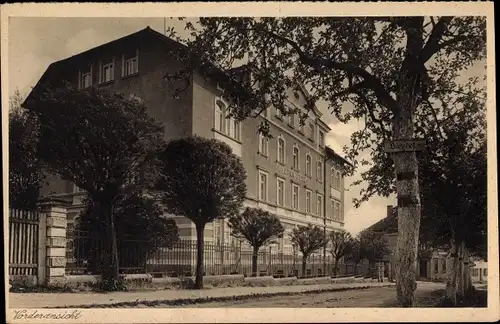 Ak Gunzenhausen im Fränkischen Seenland, Diakonissen Mutterhaus Hensoltshöhe, Vorderansicht