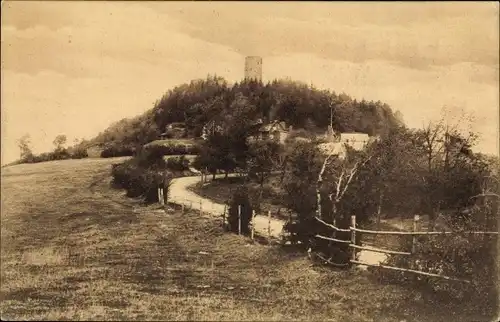 Ak Adenau in der Eifel, Restaurant Zur Ruine Nürburg