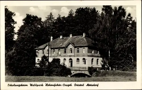 Ak Hohenfichte Leubsdorf im Kreis Mittelsachsen, Erholungsheim Waldpark