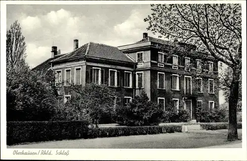 Ak Oberhausen im Ruhrgebiet, Schloss