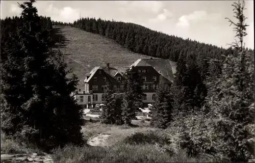 Ak Unterstmatt Bühl in Baden, Höhenhotel