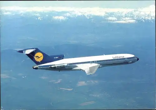 Ak Deutsches Passagierflugzeug, Lufthansa, Boeing B 727 Europa Jet