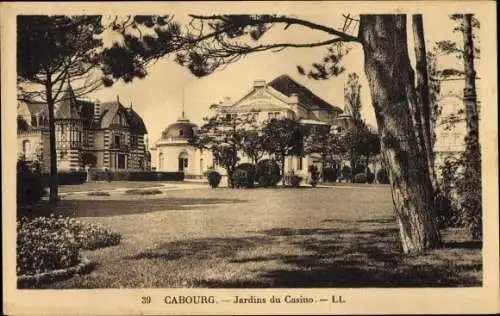 Ak Cabourg Calvados, Jardins du Casino