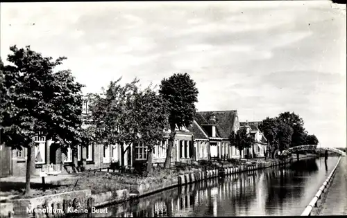 Ak Menaldum Waadhoeke Friesland Niederlande, Kleine Buurt