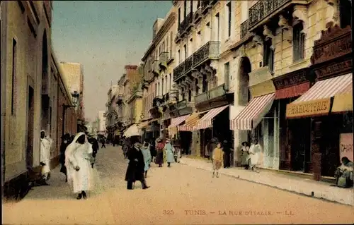 Ak Tunis Tunesien, La Rue d'Italie