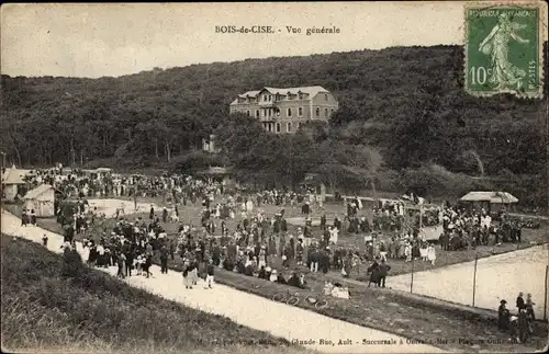 Ak Bois de Cise Ault Somme, Vue générale