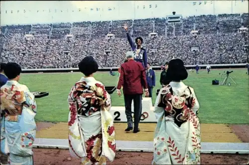 Ak XVIII. Olympische Spiele Tokio 1964, Leichtathletik, Frauen 100 Meter Endlauf, Wyomia Tyus