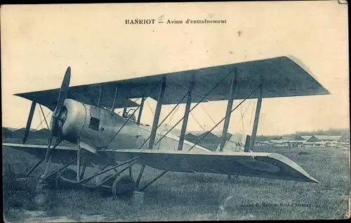 Ak Hanriot, Avion d'entrainement, französisches Militärflugzeug