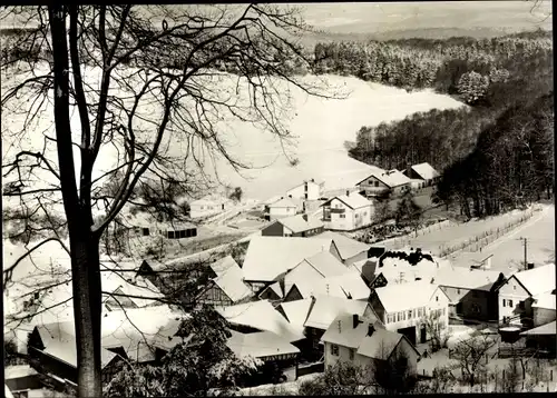 Ak Mauloff Weilrod im Taunus, Ort im Winter