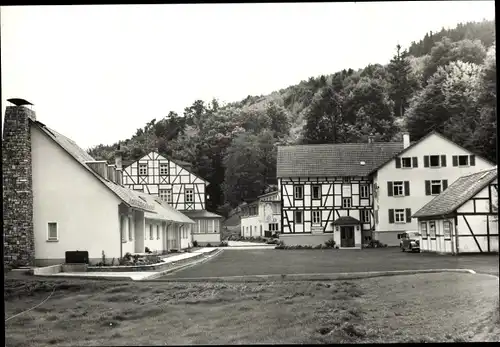 Ak Emmershausen Weilrod im Taunus, Dorfpartie