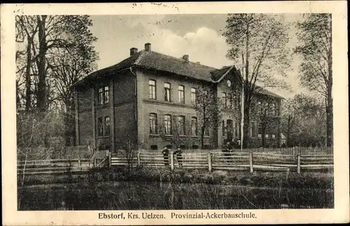 Ak Ebstorf in der Lüneburger Heide, Provinzial Ackerbauschule