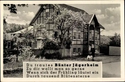 Ak Bad Salzdetfurth in Niedersachsen, Zum Bünter Jägerheim