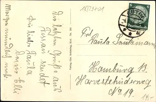 Ak Fissau Eutin in Ostholstein, Ehrendenkmal