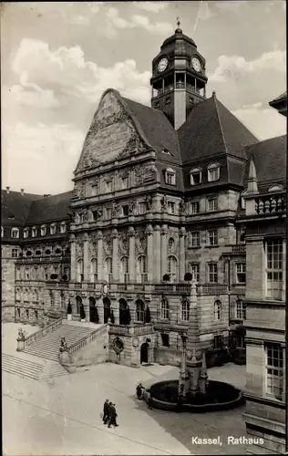 Ak Kassel in Hessen, Rathaus