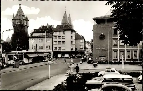 Ak Gronau in Westfalen, Straßenpartie