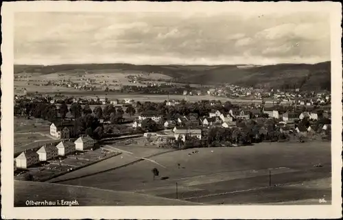 Ak Olbernhau im Erzgebirge, Gesamtansicht