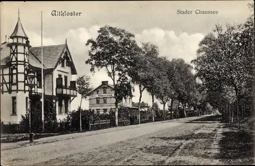 Ak Altkloster Buxtehude im Kreis Stade, Stader Chaussee, Pilgersruh