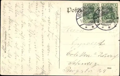 Ak Delmenhorst in Oldenburg, Fleischers Restaurant am Tiergarten