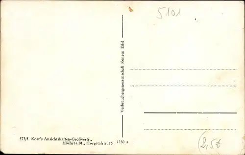 Ak Konzen Monschau Montjoie in der Eifel, Ortsansichten