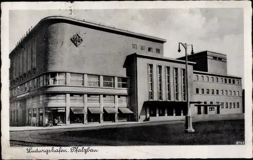 Ak Ludwigshafen am Rhein, Pfalzbau, Kino, UFA