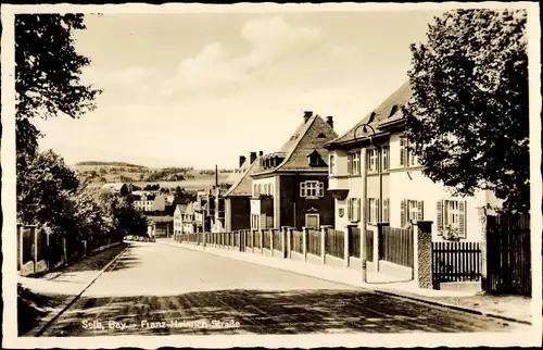 Ak Selb im Fichtelgebirge Oberfranken, Franz Heinrich Straße