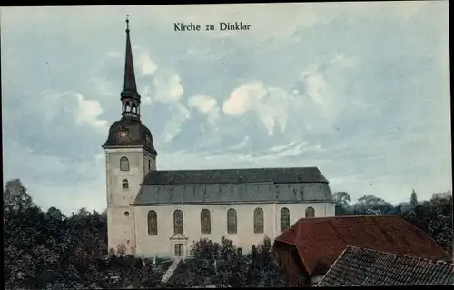 Ak Dinklar Schellerten in Niedersachsen, Kirche