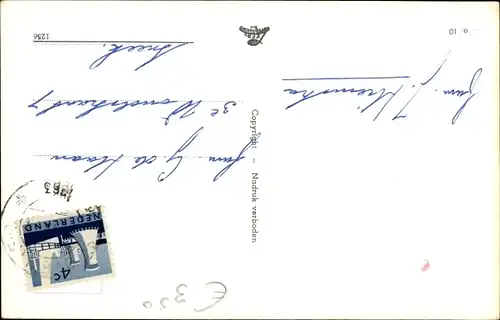 Ak Sloten Friesland Niederlande, Het Diep