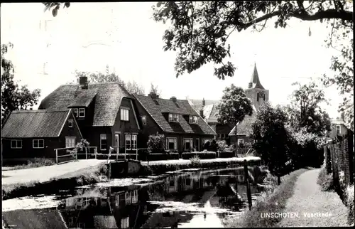 Ak Linschoten Utrecht Niederlande, Vaartkade