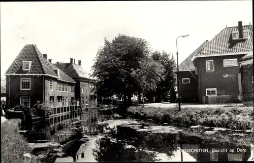 Ak Linschoten Utrecht Niederlande, Gezicht op de Dorn