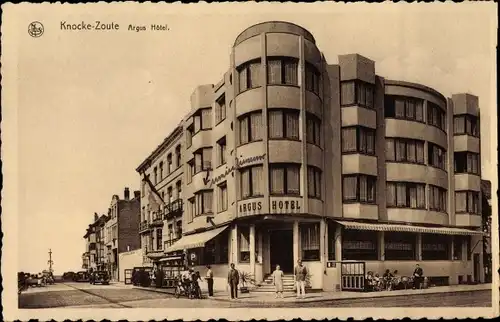 Ak Zoute Knokke Heist Westflandern, Argus Hotel
