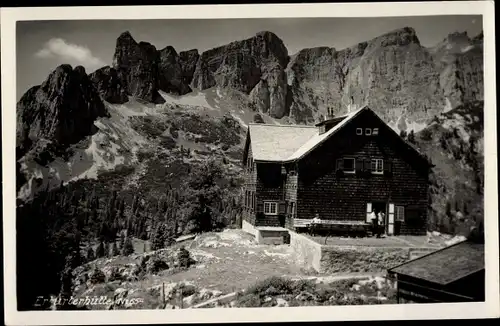 Ak Maurach Eben am Achensee in Tirol, Erfurter Hütte