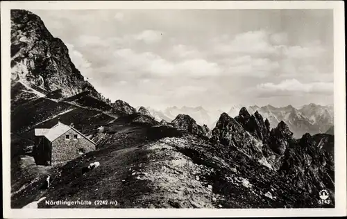 Ak Reith bei Seefeld Tirol, Nördlingerhütte