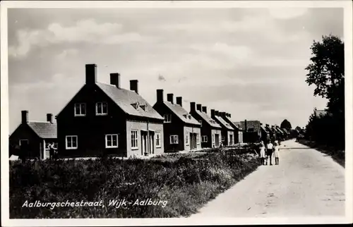 Ak Wijk en Aalburg Nordbrabant, Aalburgschestraat