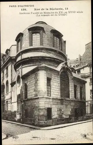 Ak Paris V., Ancienne Faculté de Médecine, Rue de la Bucherie 13