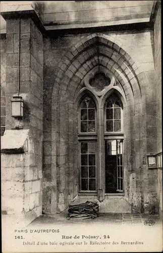 Ak Paris V., Rue de Poissy, Refectoire des Bernardins