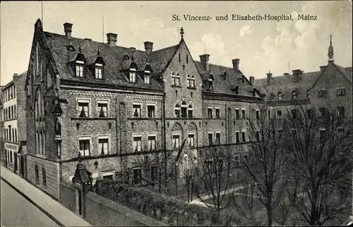 Ak Mainz am Rhein, St. Vincenz- und Elisabeth Hospital