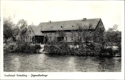 Ak Ratzeburg im Herzogtum Lauenburg, Blick auf Jugendherberge