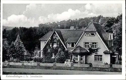Ak Katzenelnbogen Taunus, Sanatorium