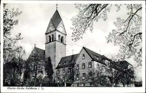 Ak Kelkheim im Taunus, Kloster Pfarrkirche