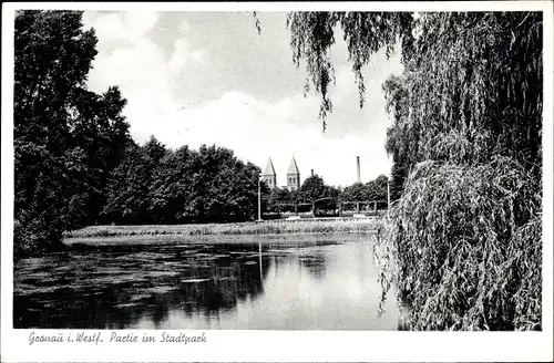 Ak Gronau in Westfalen, Stadtpark