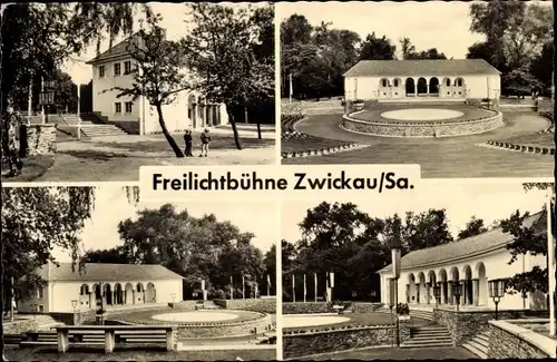 Ak Zwickau in Sachsen, Freilichtbühne