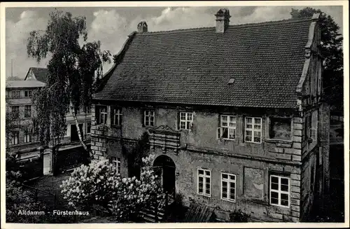 Ak Dąbie Szczecin Altdamm Stettin Pommern, Fürstenhaus