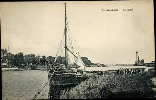 Ak Ouistreham Calvados, Le Canal