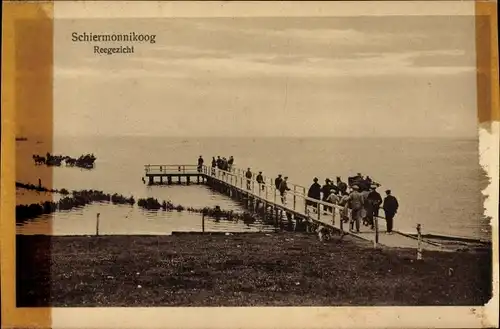 Ak Schiermonnikoog Friesland Niederlande, Reegezicht