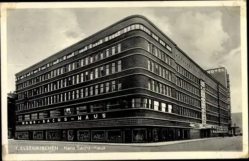 Ak Gelsenkirchen im Ruhrgebiet, Hans-Sachs-Haus