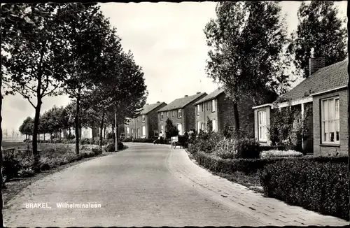 Ak Brakel Nordbrabant Niederlande, Wilhelminalaan