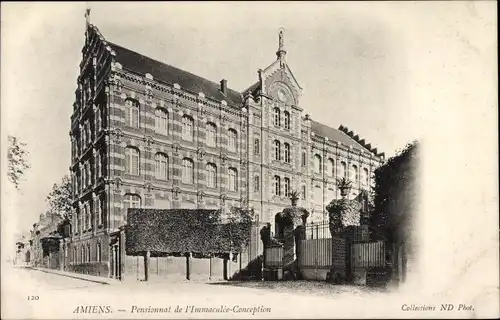 Ak Amiens Somme, Pensionnat de l'Immaculée Conception